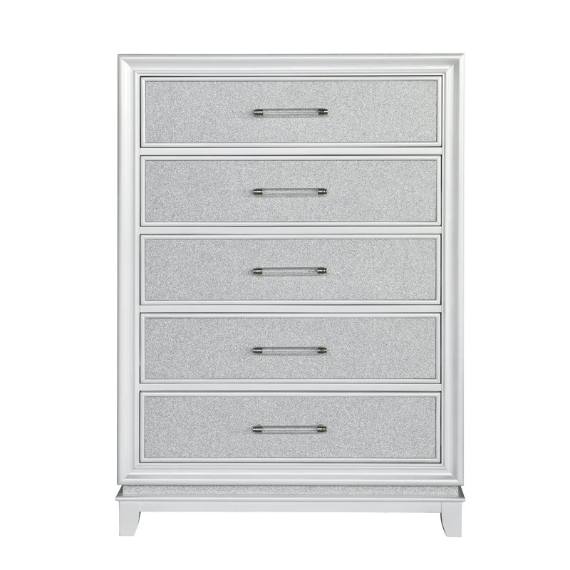 Orren Ellis Zon 6 Piece LED Bedroom Set | Wayfair